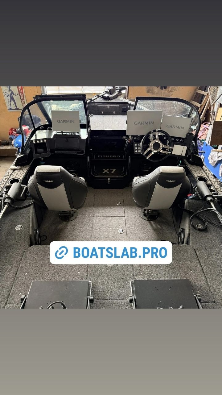 Переоборудование катера Fish Pro X7